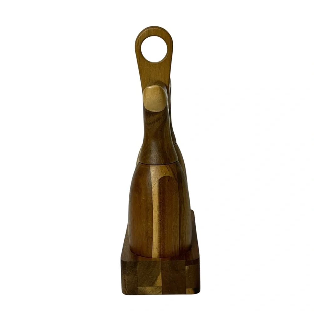 Acacia Wooden‎ Refillable Salt and Pepper Grinder Set With Tray